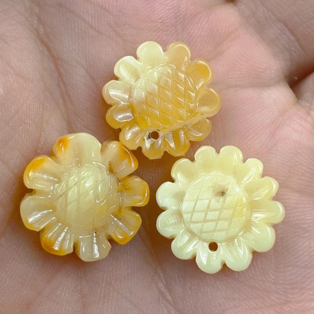裸石蜜蜡未镶嵌微粉