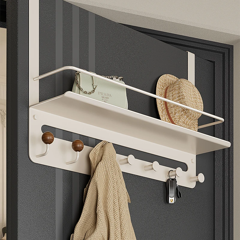 挂衣钩入户门后衣服挂钩进门玄关置物架无痕免打孔壁挂墙上挂衣架