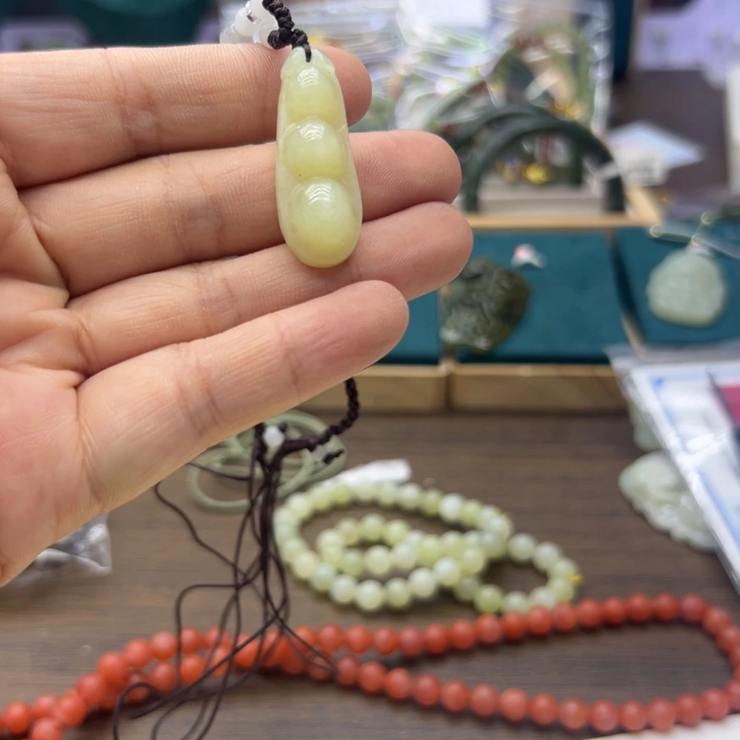 和田玉未镶嵌颈饰520