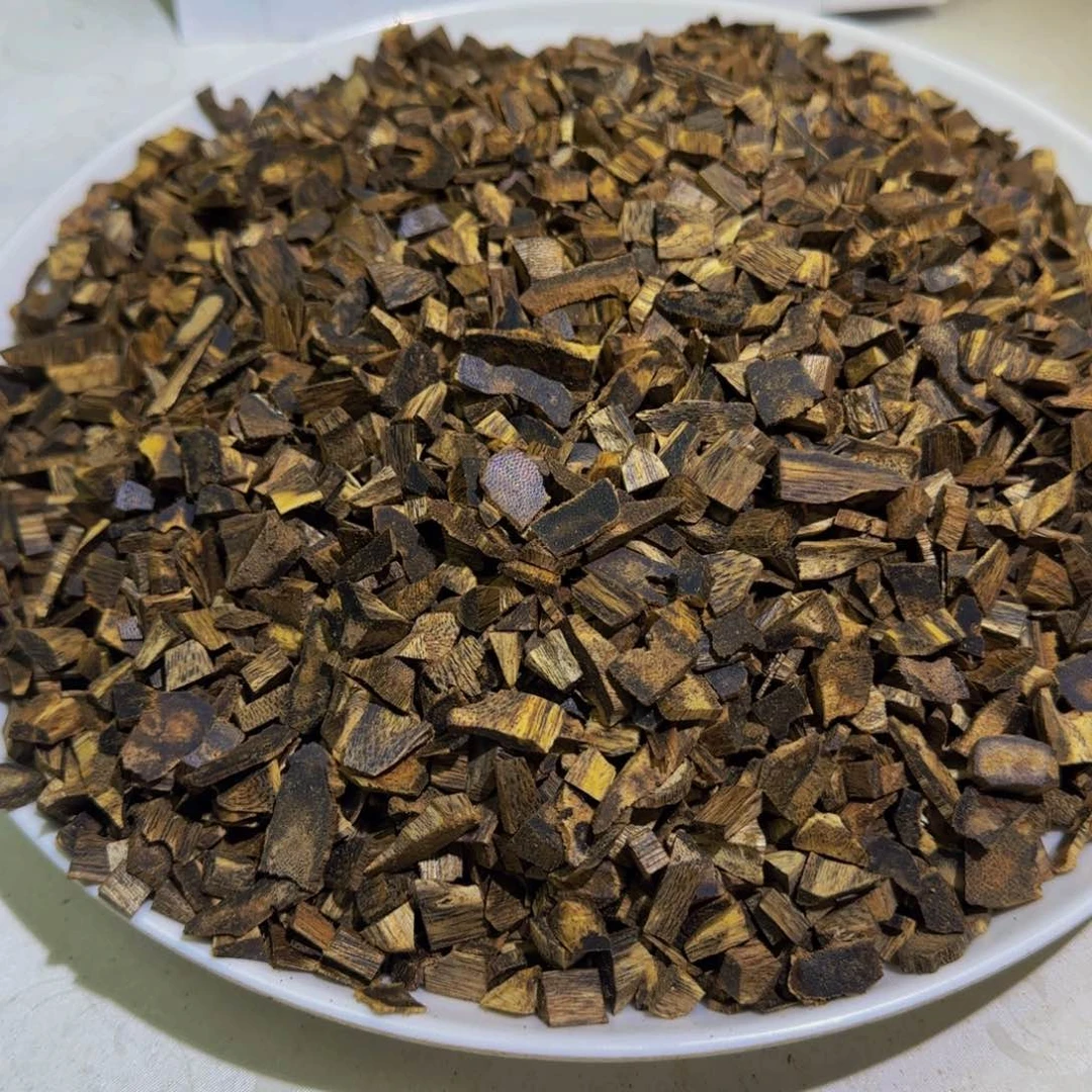 沉香沉香碎屑虎斑紫棋碎料100克！！！