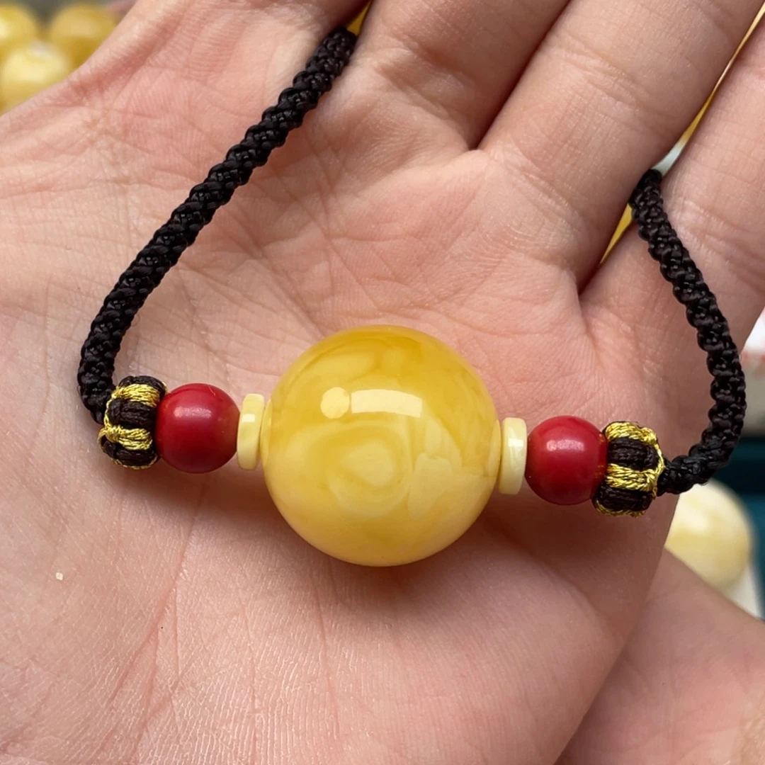 蜜蜡裸石未镶嵌蜜蜡