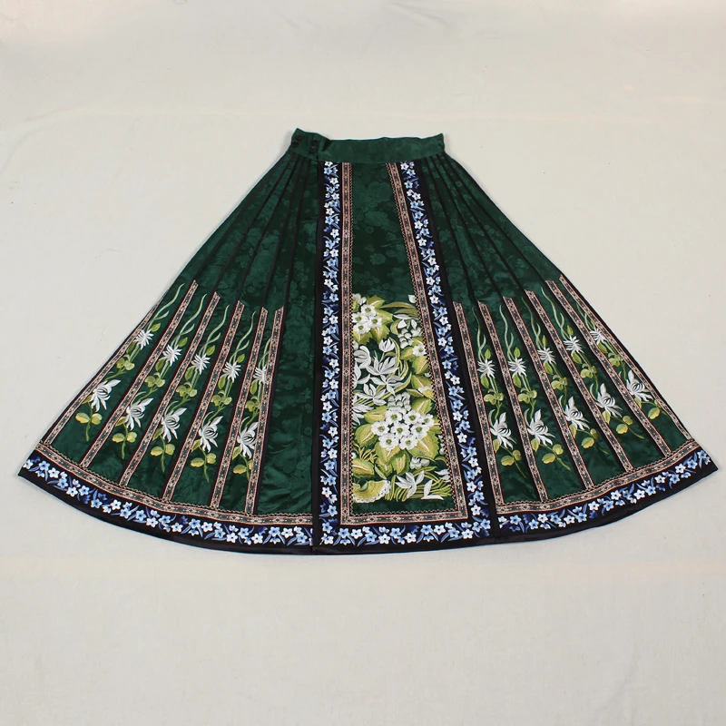 【绣影】复古传统新中式纯手工桑蚕丝香云纱古风中国风女式马面裙