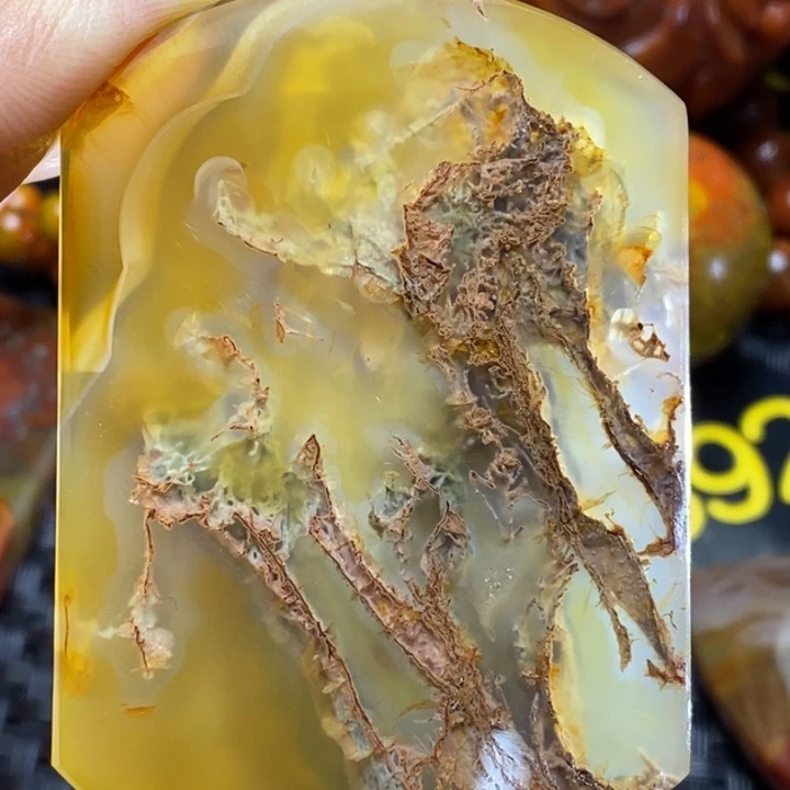 玛瑙/玉髓未镶嵌颈饰水*