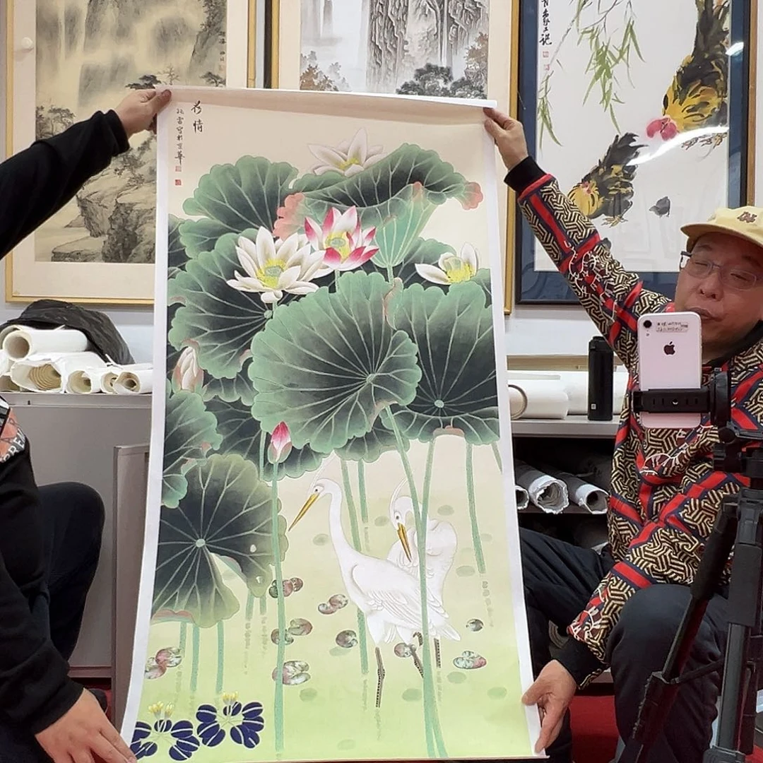 国画老师艺术精品