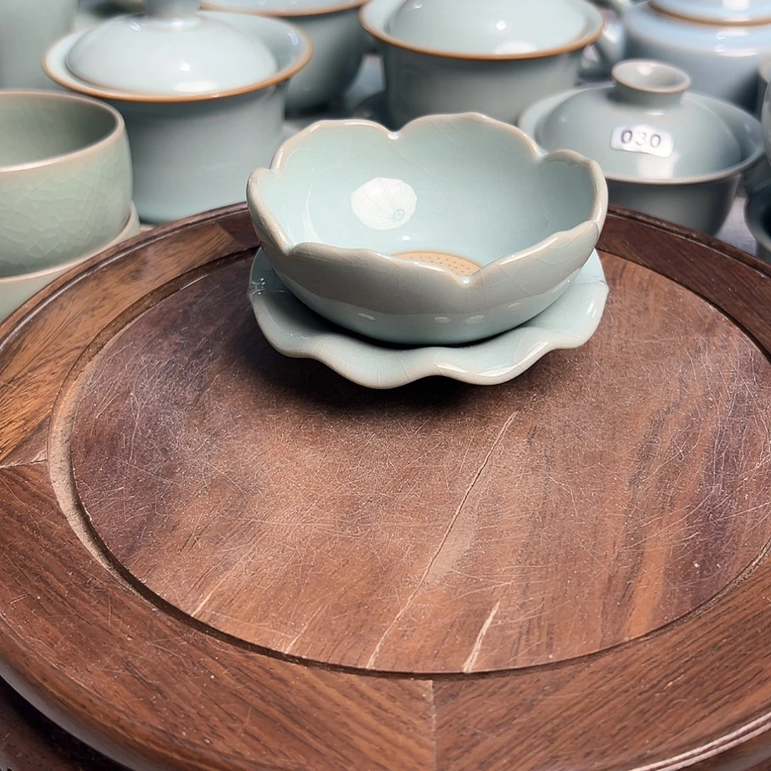 瓷片天青色汝瓷茶漏汝瓷汝瓷