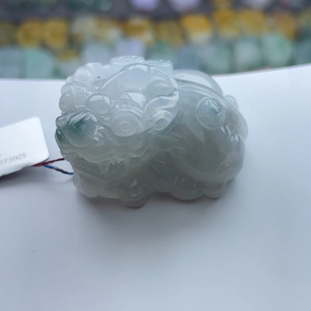 翡翠颈饰未镶嵌貔貅