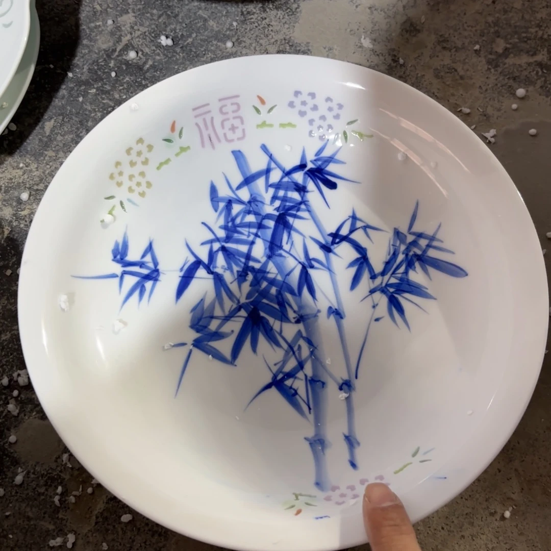 玉瓷景德镇陶瓷两只微瑕