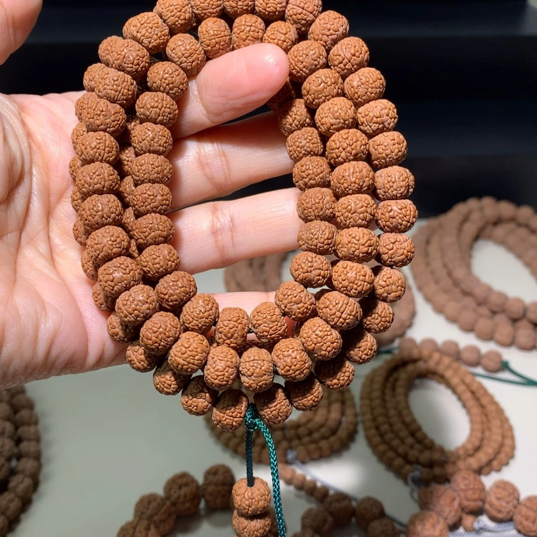 金刚菩提吊坠问**年108尺寸9.9