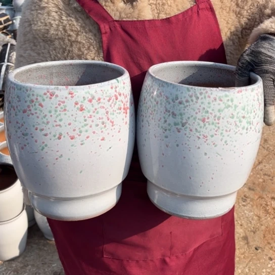 红陶口19高24瑕疵