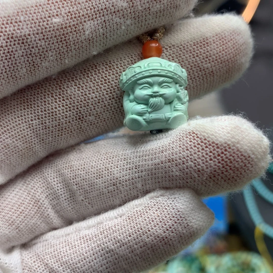 绿松石挂件未镶嵌