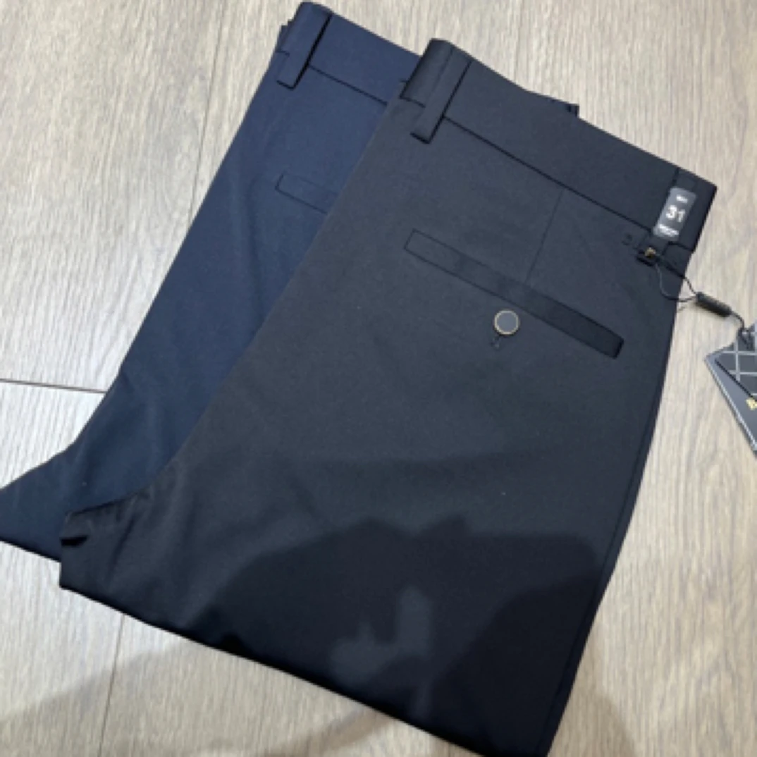 男士休闲裤夏季新款薄款弹力免烫商务休闲西裤2025