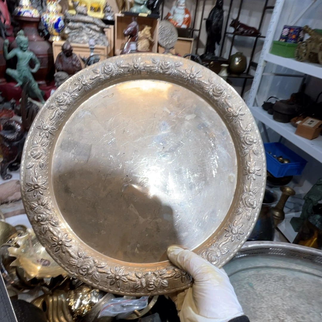 郑*东大阪回流铜器摆件130