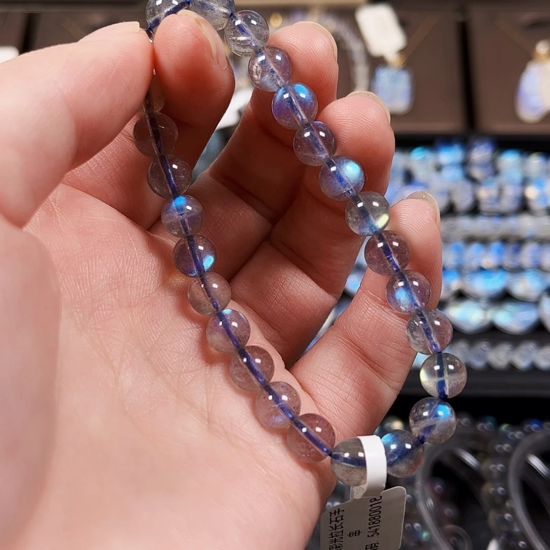 手链未镶嵌长石7.5mm左右