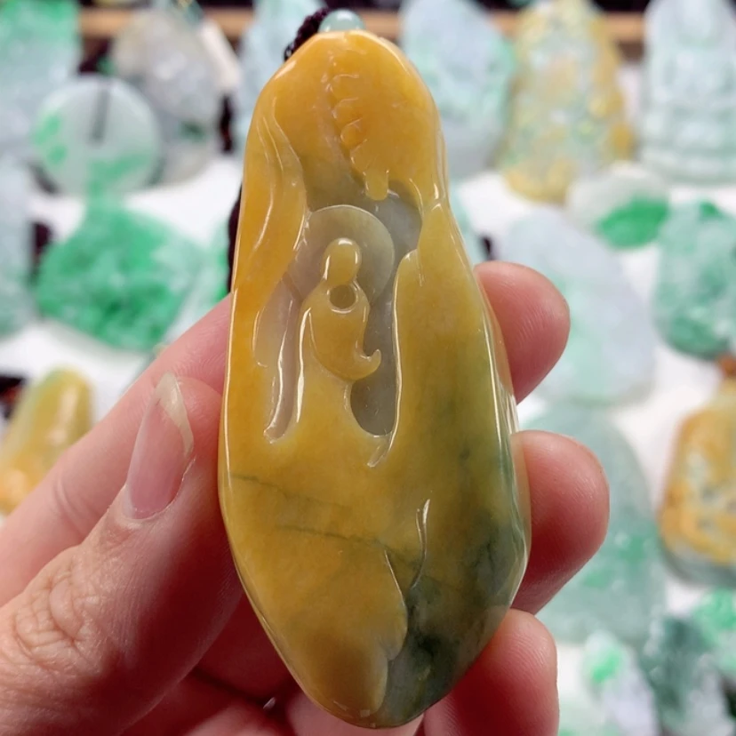 【闪购商品】翡翠吊坠(不含链)未镶嵌若**寒