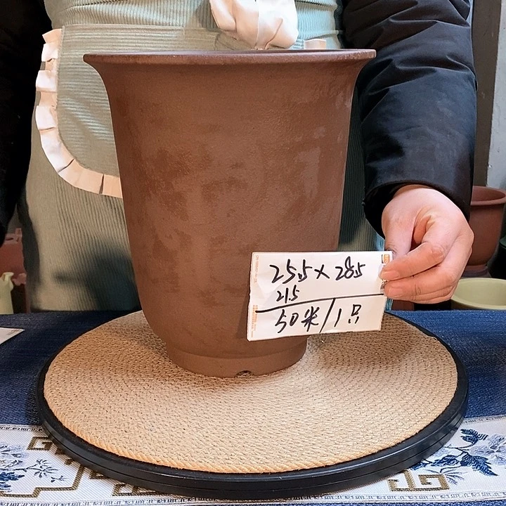 紫砂花瓶紫砂花盆