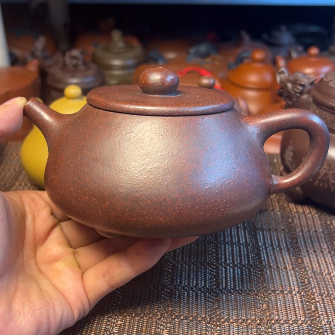 茶壶紫砂宜兴原矿紫砂壶500毫升容量