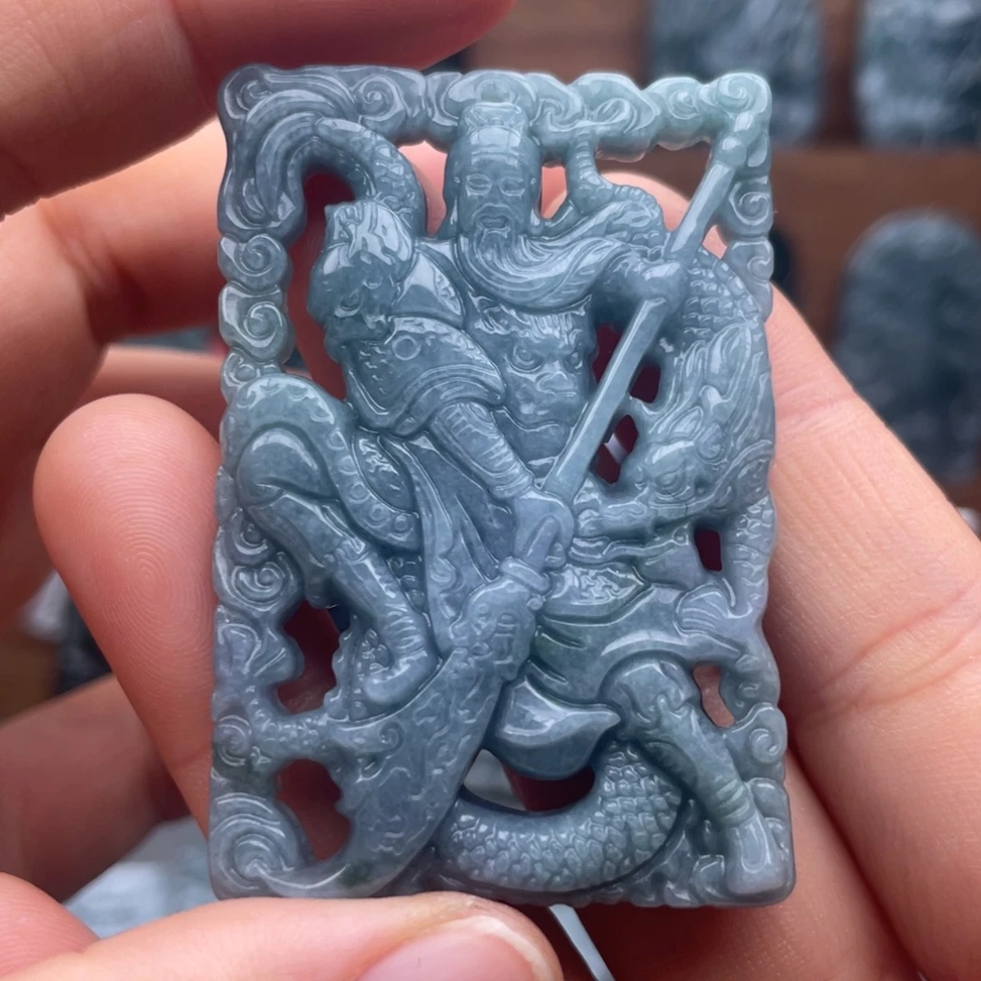 翡翠未镶嵌颈饰天然翡翠