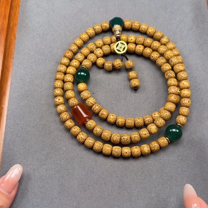 静***༺星月菩提吊坠星月