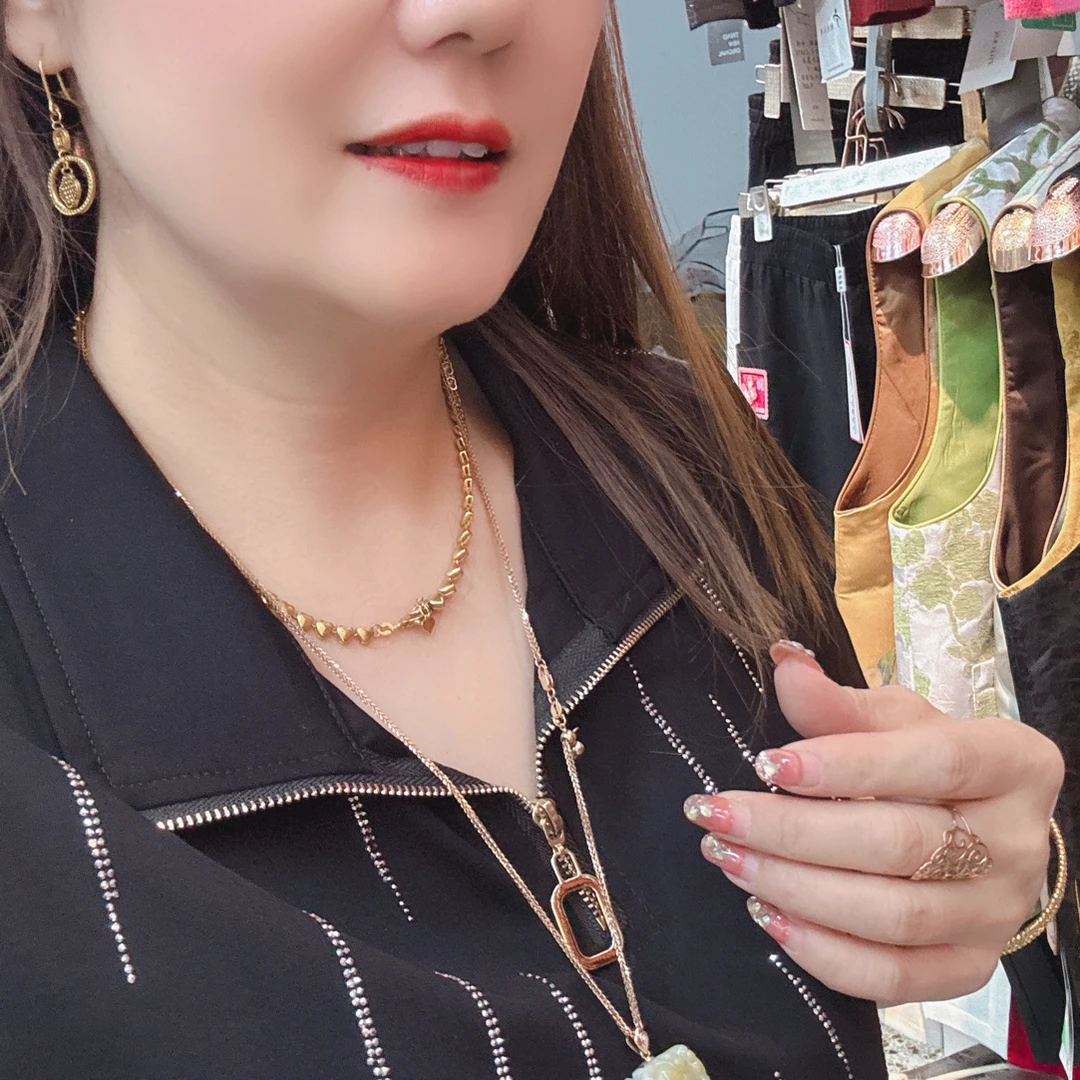 夏季新款大码时尚减龄宽松显瘦烫钻立领休闲运动女装套装