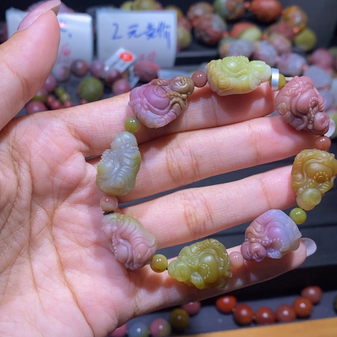 【闪购商品】玛瑙/玉髓手串未镶嵌盐源玛瑙