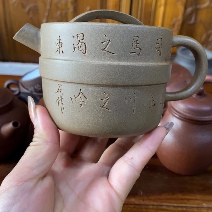 九***羽茶壶紫砂紫砂宜兴陶瓷艺术