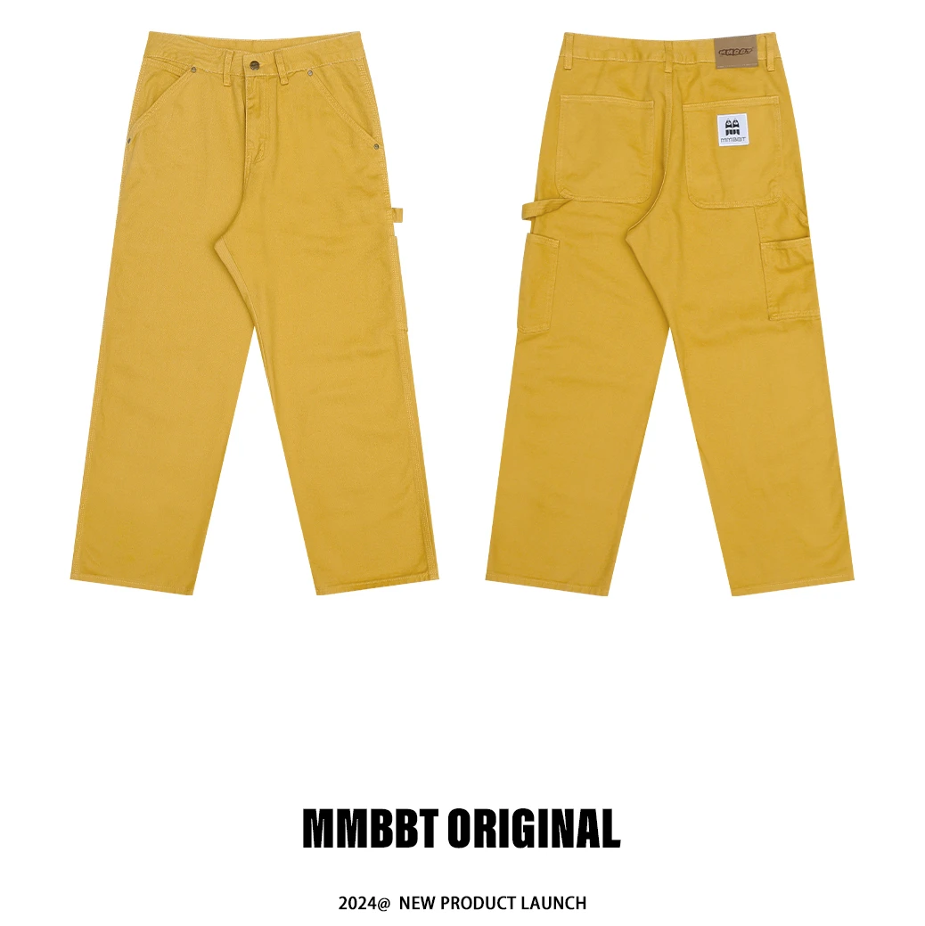 MMBBT【复古多口袋】休闲工装牛仔裤