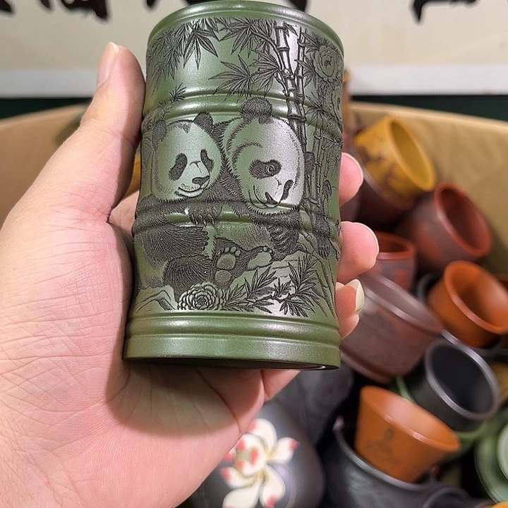 茶杯紫砂全手工紫砂主人杯
