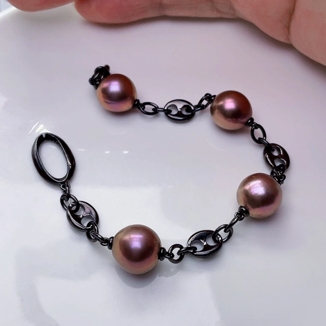 淡水珍珠手链未镶嵌田****