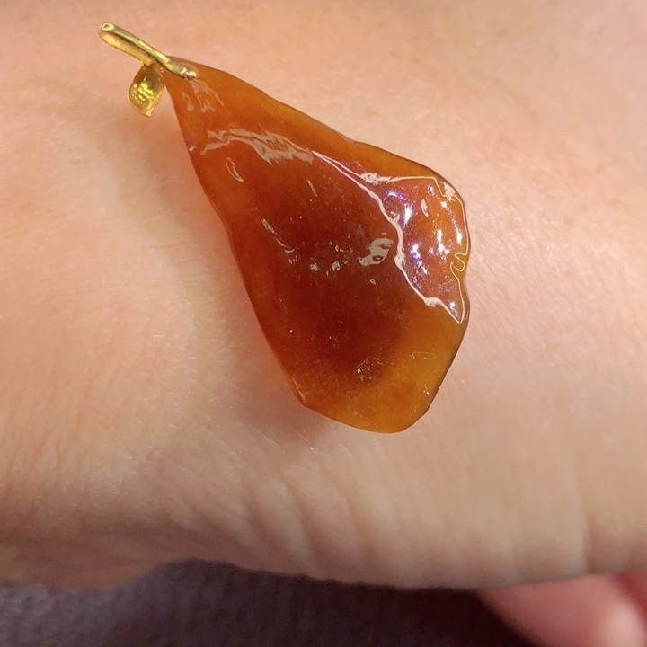 翡翠18K金镶嵌颈饰翡翠