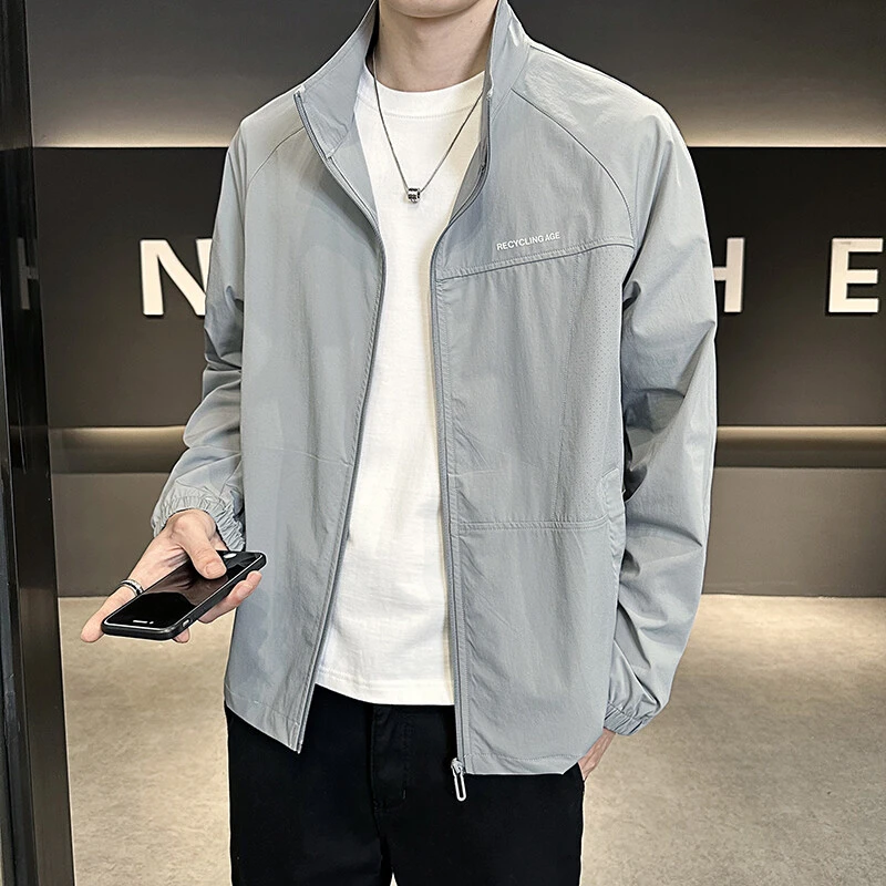 TUCANO/啄木鳥男士薄款夹克外套时尚防紫外线户外防晒服轻薄透气