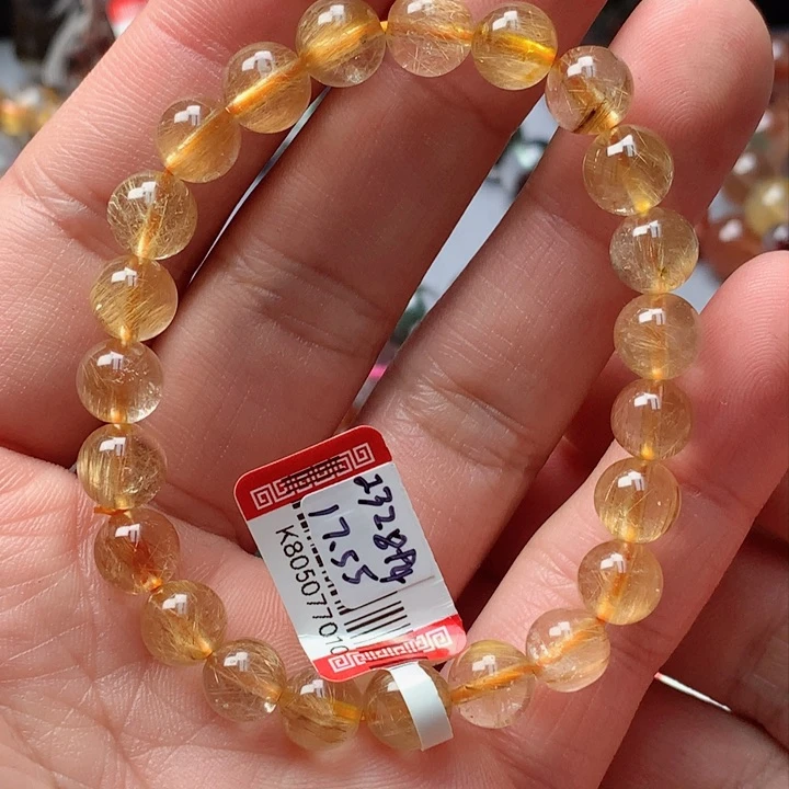 水晶手串未镶嵌天然
