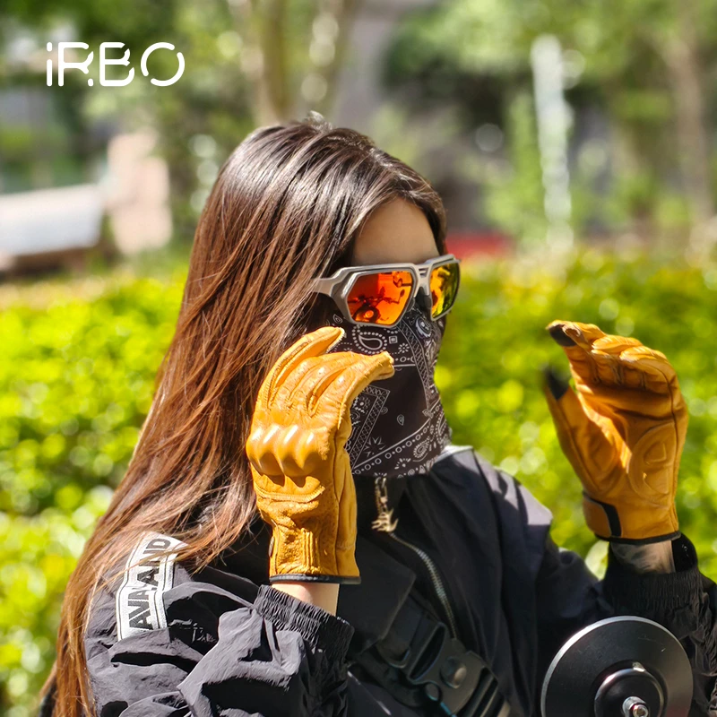 IRBO机车骑行个性多色可近视定制中性户外运动徒步登山旅行太阳镜