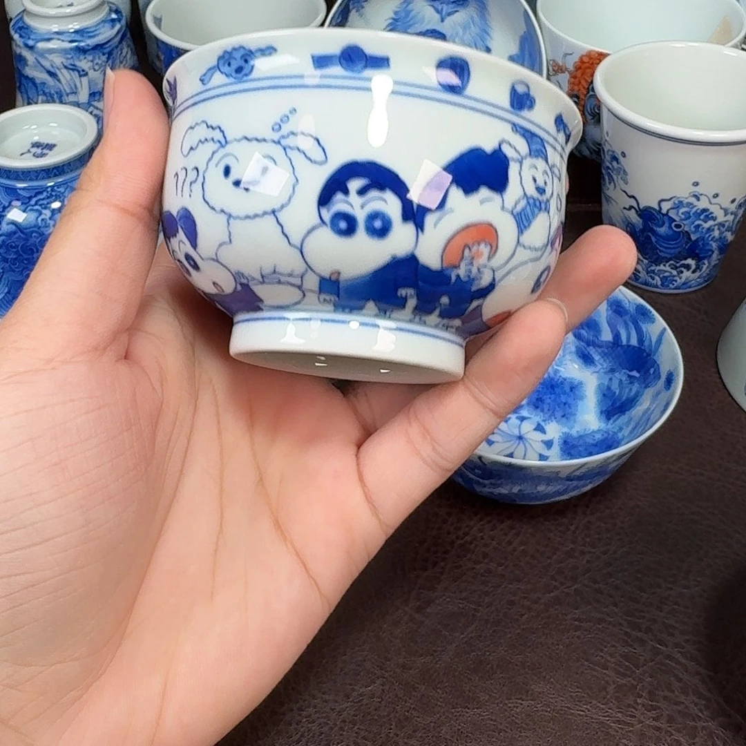 吻***评现代景德镇陶瓷杯