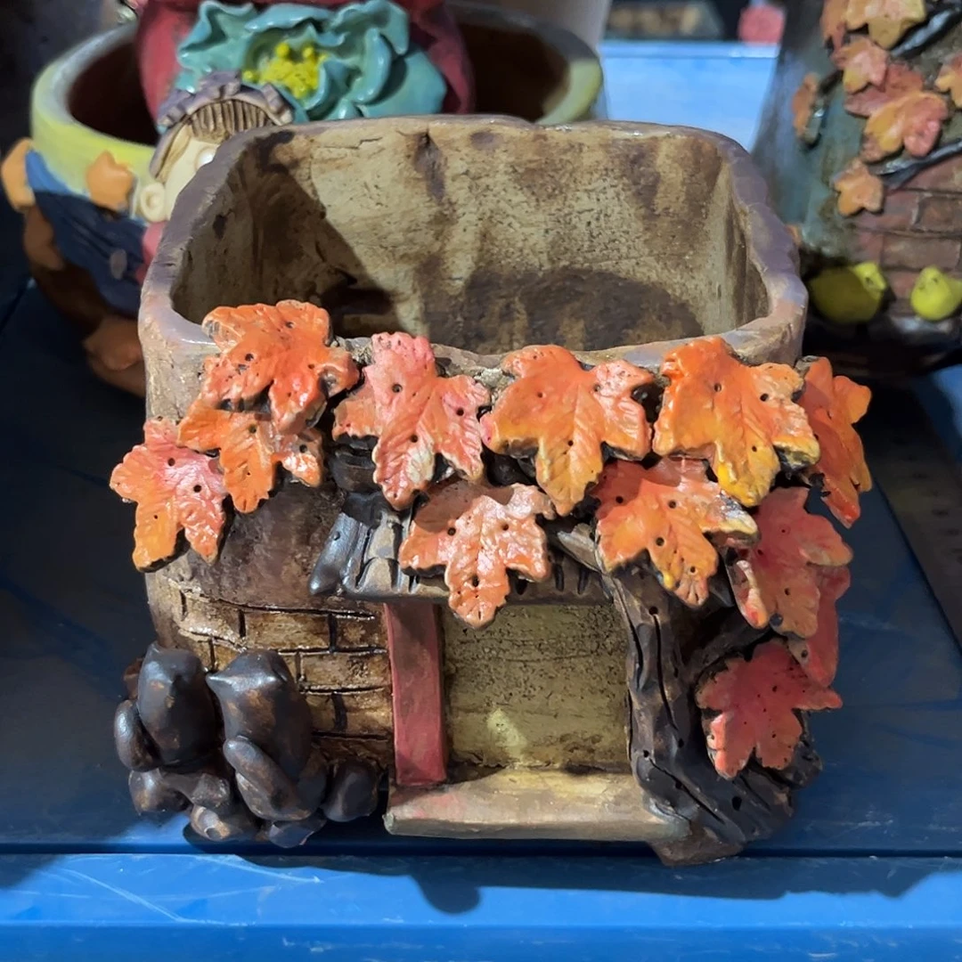 微瑕26号陶然花器手工花盆