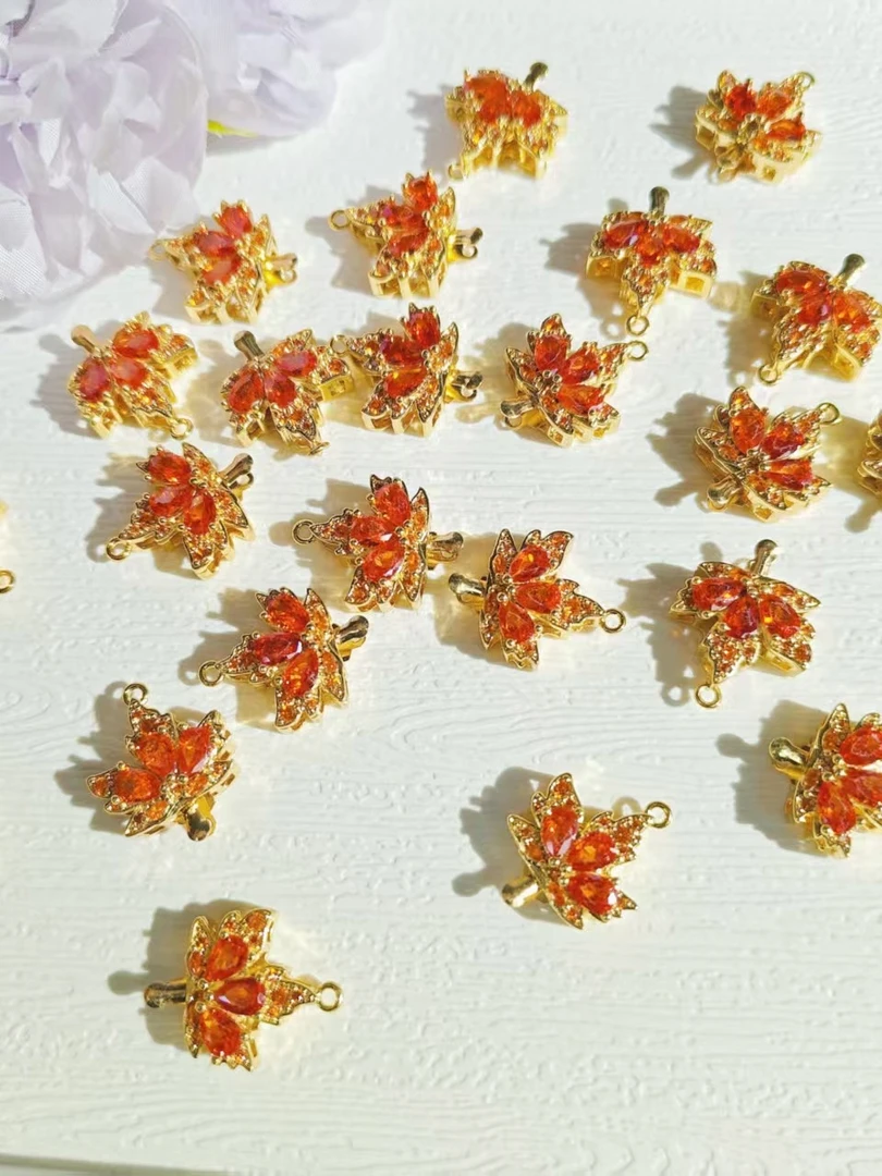 古风饰品串珠插销扣头金色复古DIY配饰