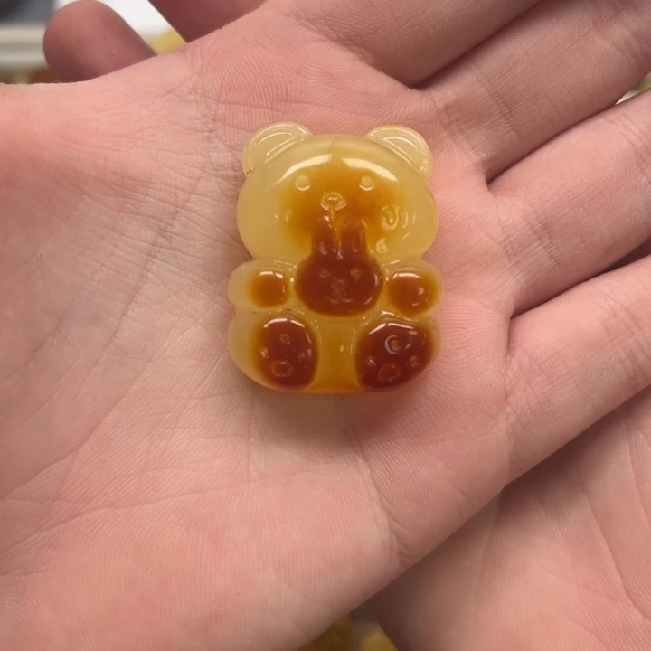 裸石琥珀未镶嵌天然蜜蜡配件