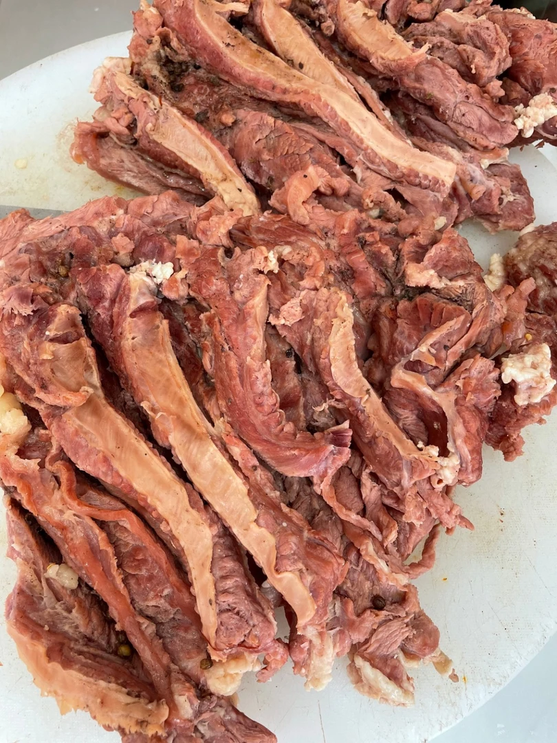 五香牛肋条肉 清真李老二