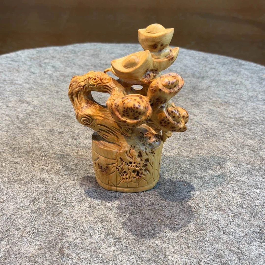 柏木（崖柏）根雕摆件工艺品