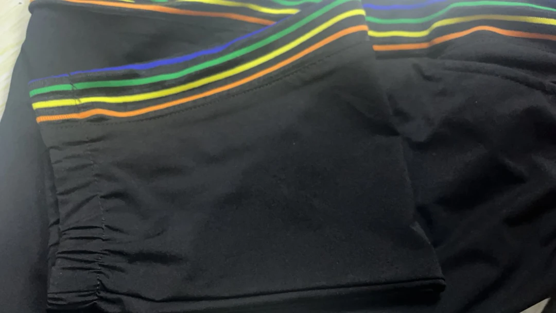 夏季新款冰丝速干运动宽松束脚九分休闲裤