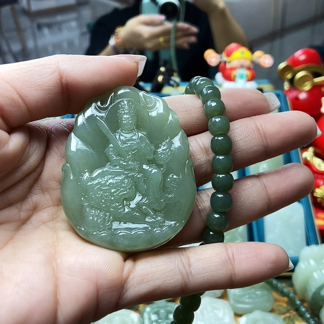 和田玉颈饰未镶嵌森*