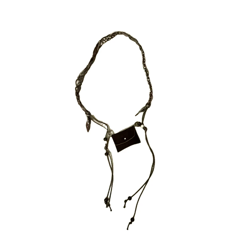 包包女2025新品撞色复古绒面磨砂新中式国风珍珠迷你口红包耳机包