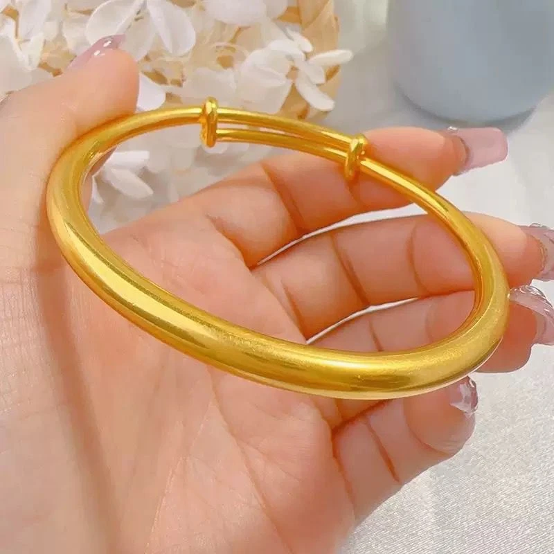 约18g 经典推拉手镯 带钢印证书礼盒 赠纪念钞 假一罚三