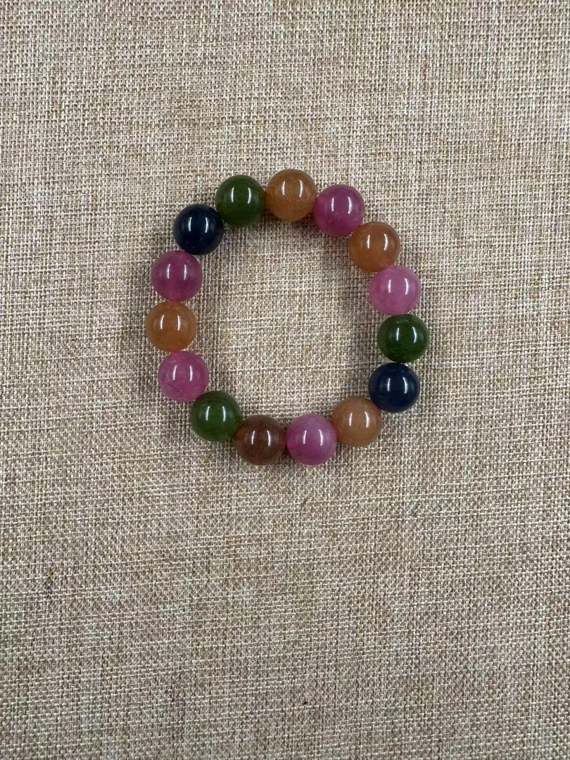 非金属珐琅手链 1.4碧串   0007