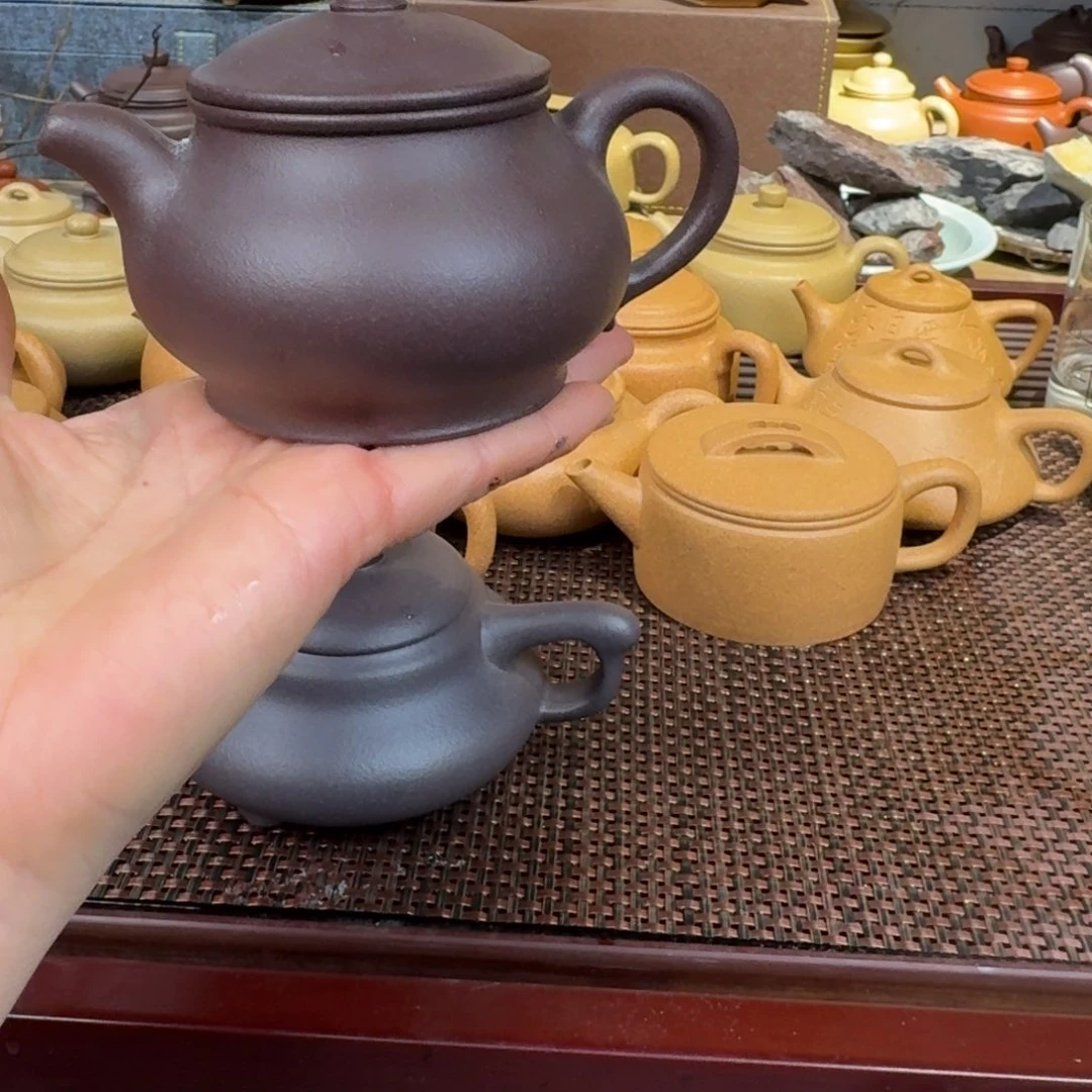 紫泥茶壶天青180毫升左右