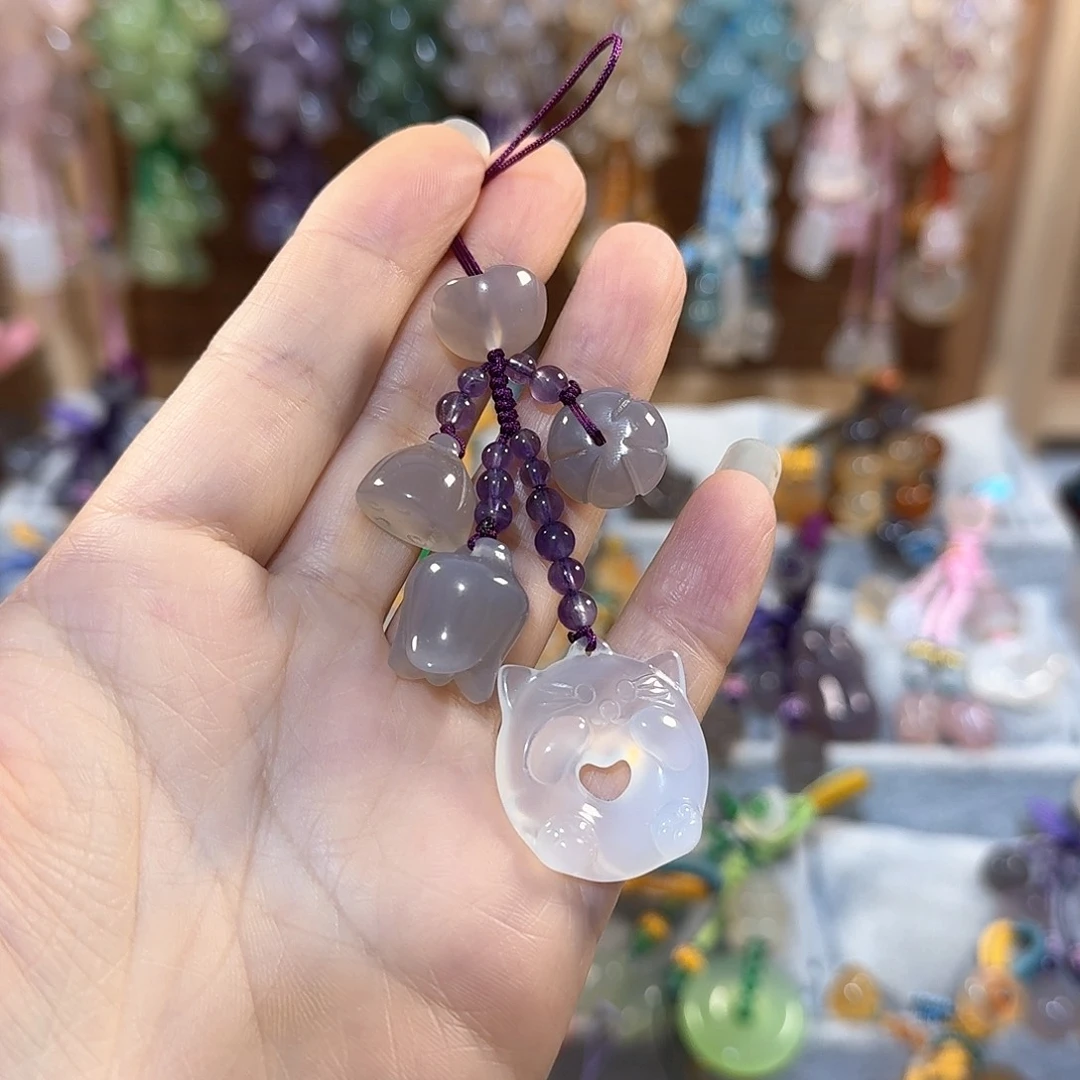 玛瑙/玉髓挂件未镶嵌