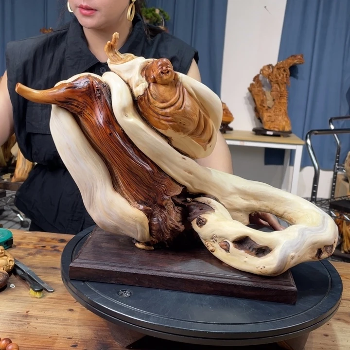 柏木（崖柏）随型摆件