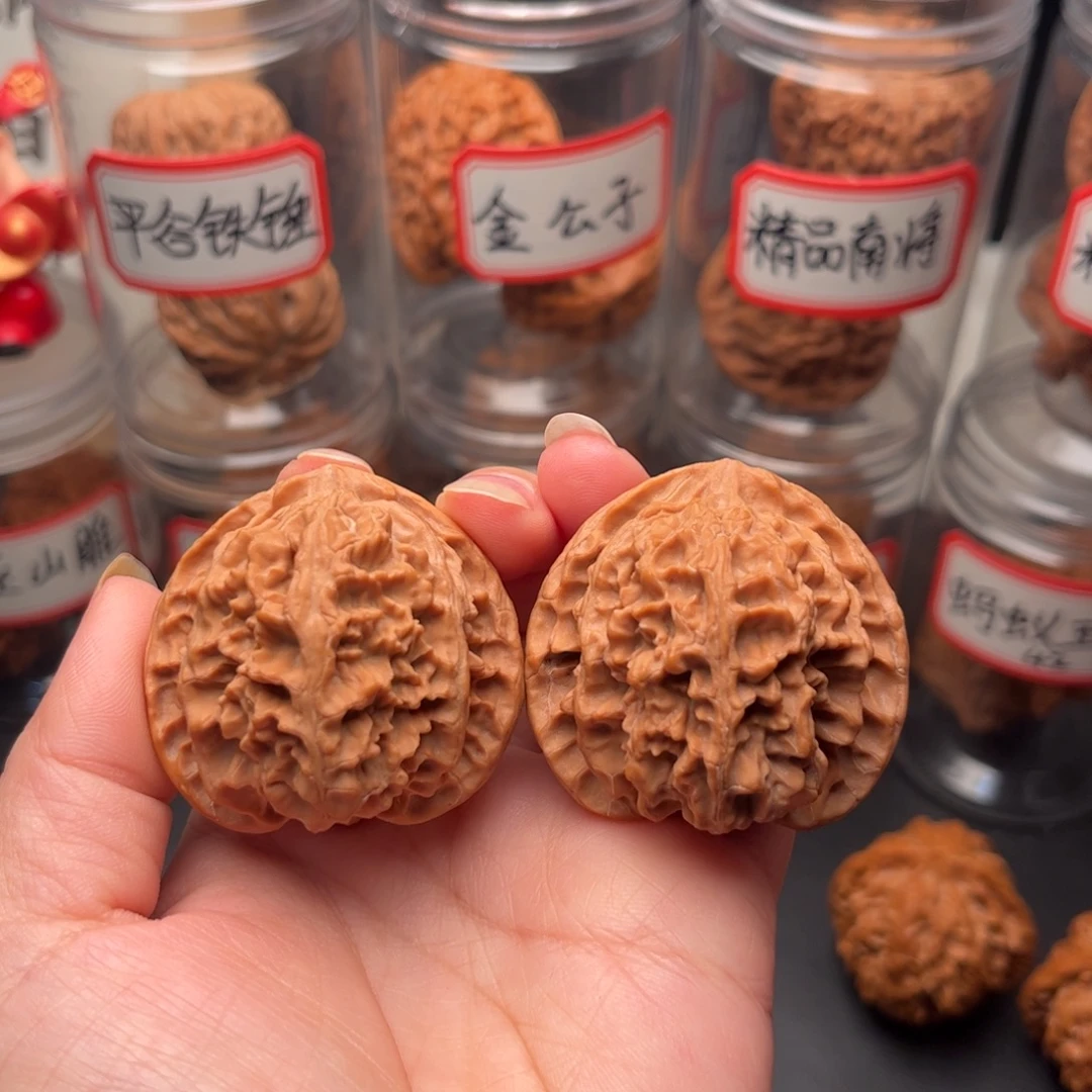 文玩核桃把件43高桩苹果