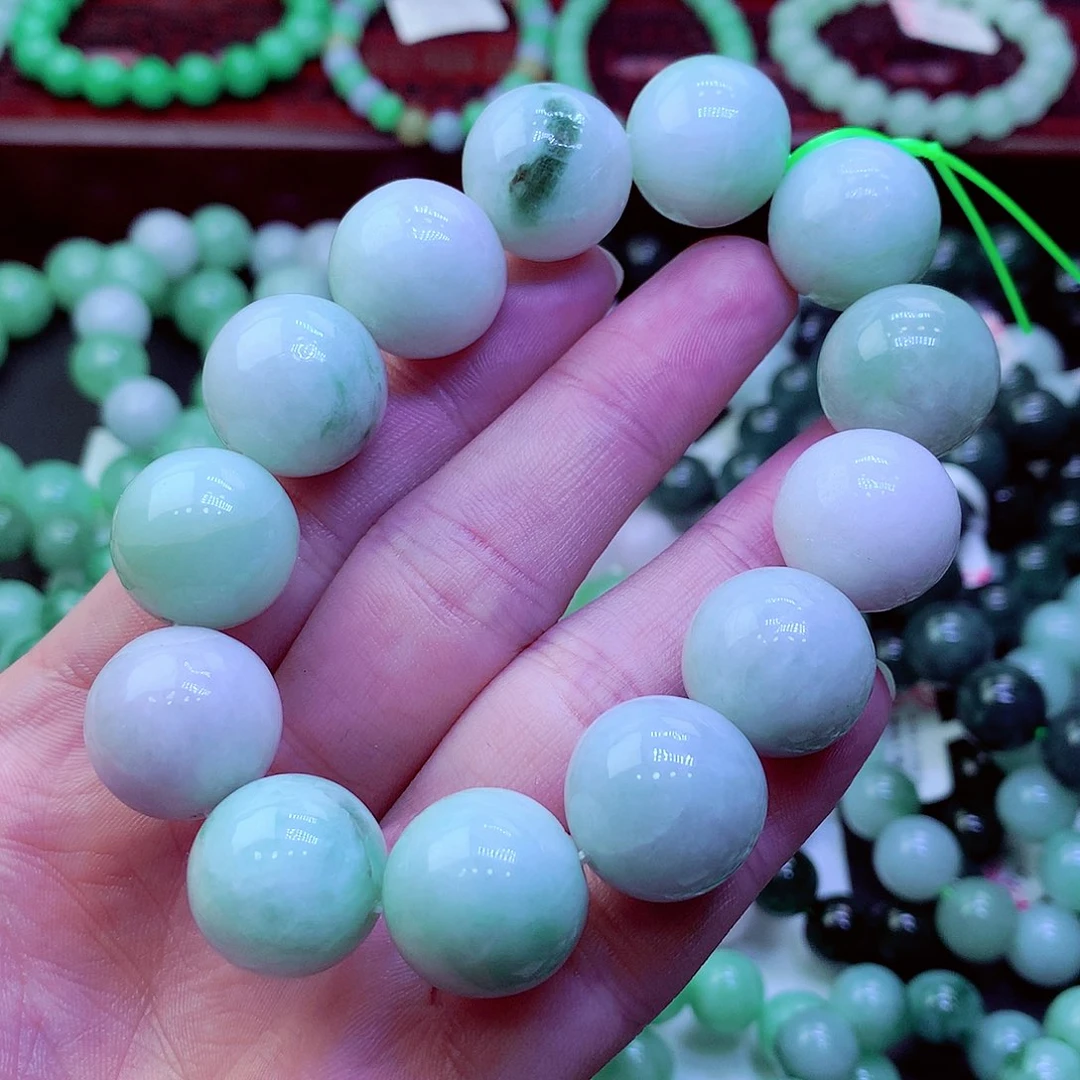 翡翠未镶嵌毛衣链