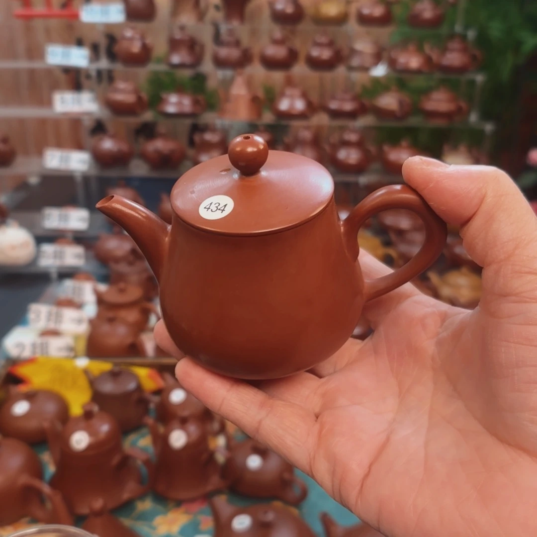 朱泥茶壶茶**海朱泥茶壶微瑕130C