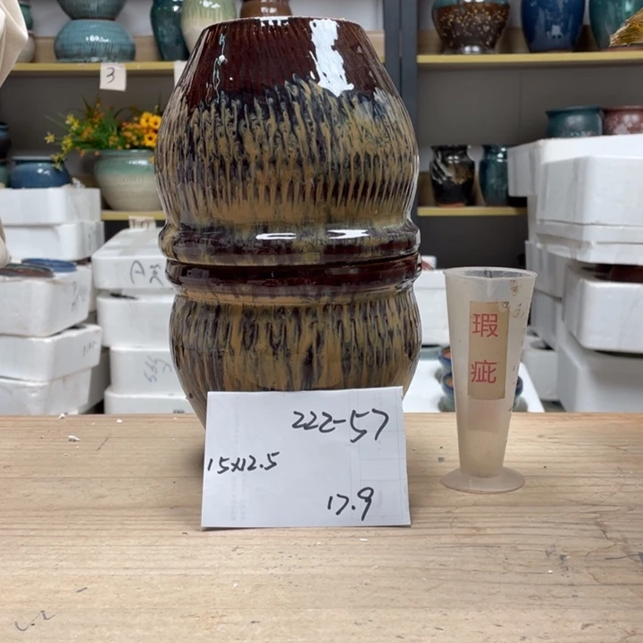 紫砂花盆多肉花盆微瑕57
